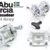 ABU CARCIA AMBASSADEUR 6500CL STEEL GREY -HYRRÄKELA -Talvikalastus Myyntikauppa 12711