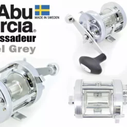 ABU CARCIA AMBASSADEUR 6500CL STEEL GREY -HYRRÄKELA