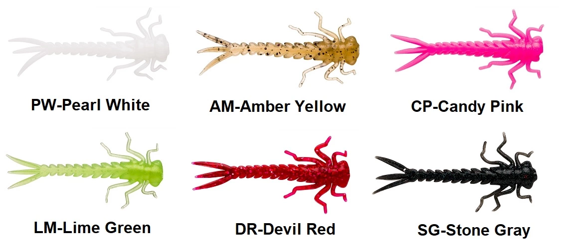 BLUE FOX LIL’ CREATURE DRAGONFLY, Rautu (artic Char) 4 BLUE FOX LIL’ CREATURE DRAGONFLY, Rautu (artic Char) - Image 2