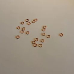 Kuparinen Uistinrengas 6mm, 20kpl