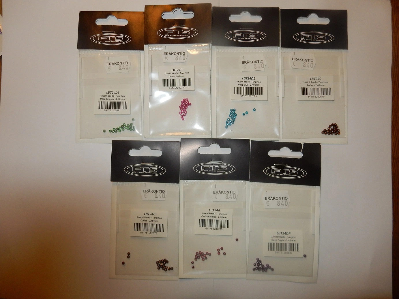 FTS Lucent Tungsten -kuulapäät, 2.4mm 3 FTS Lucent Tungsten -kuulapäät, 2.4mm