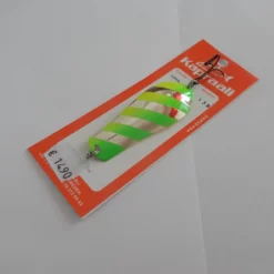 Kapraali,Malli:7 13g,väri:Hopea -Kelta-Vihreillä-raidoilla -Talvikalastus Myyntikauppa DSCN9573