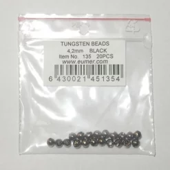 Eumer Tungsten Beads, 4.2mm