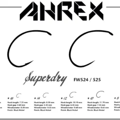 Ahrex FW524 – SUPERDRY -perhokoukut -Talvikalastus Myyntikauppa FW 524 525