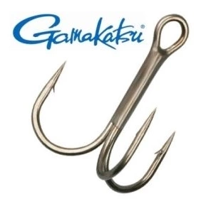 Gamakatsu GTR13 -3-haarainen Koukku, Koko:4, 10kpl 3 Gamakatsu GTR13 -3-haarainen Koukku, Koko:4, 10kpl