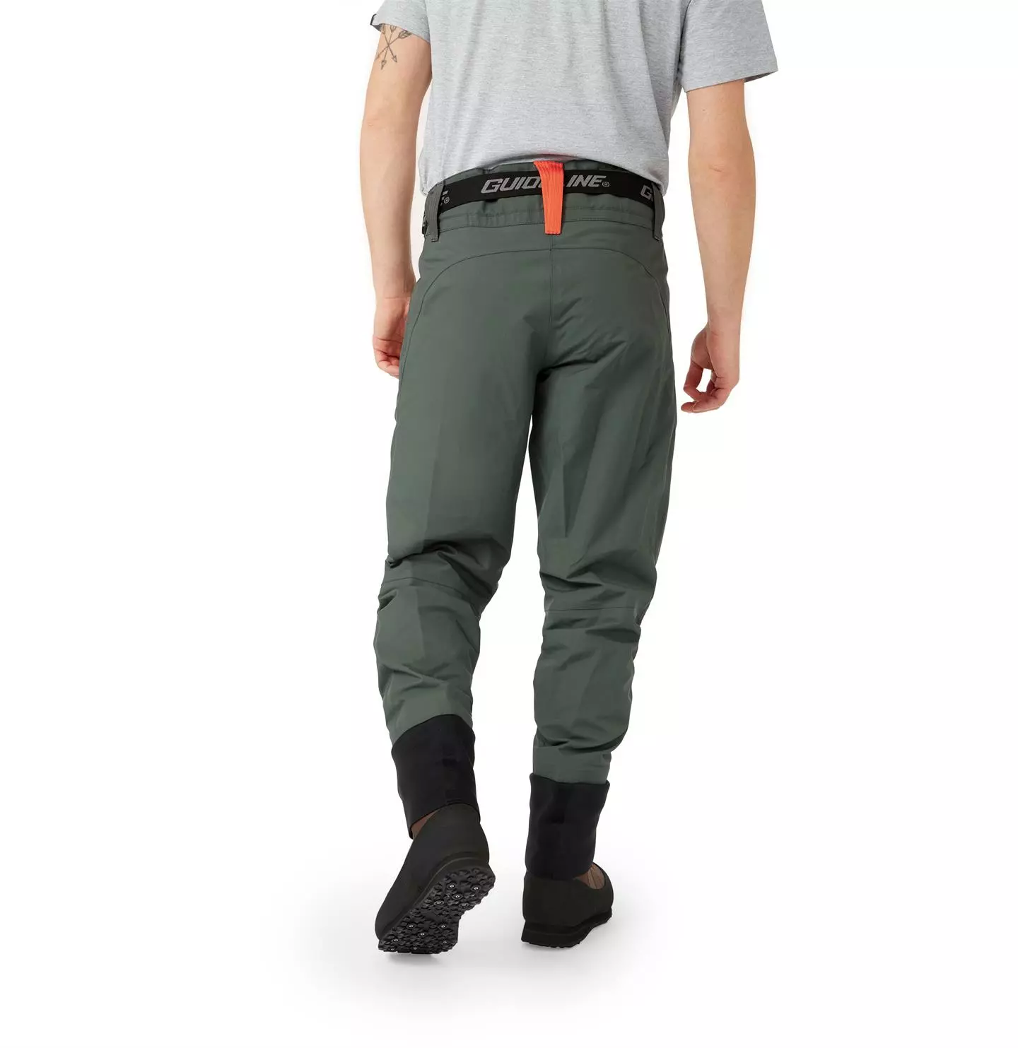 Guideline Laxa Waist Wader, Algae Green 5 Guideline Laxa Waist Wader, Algae Green - Image 3