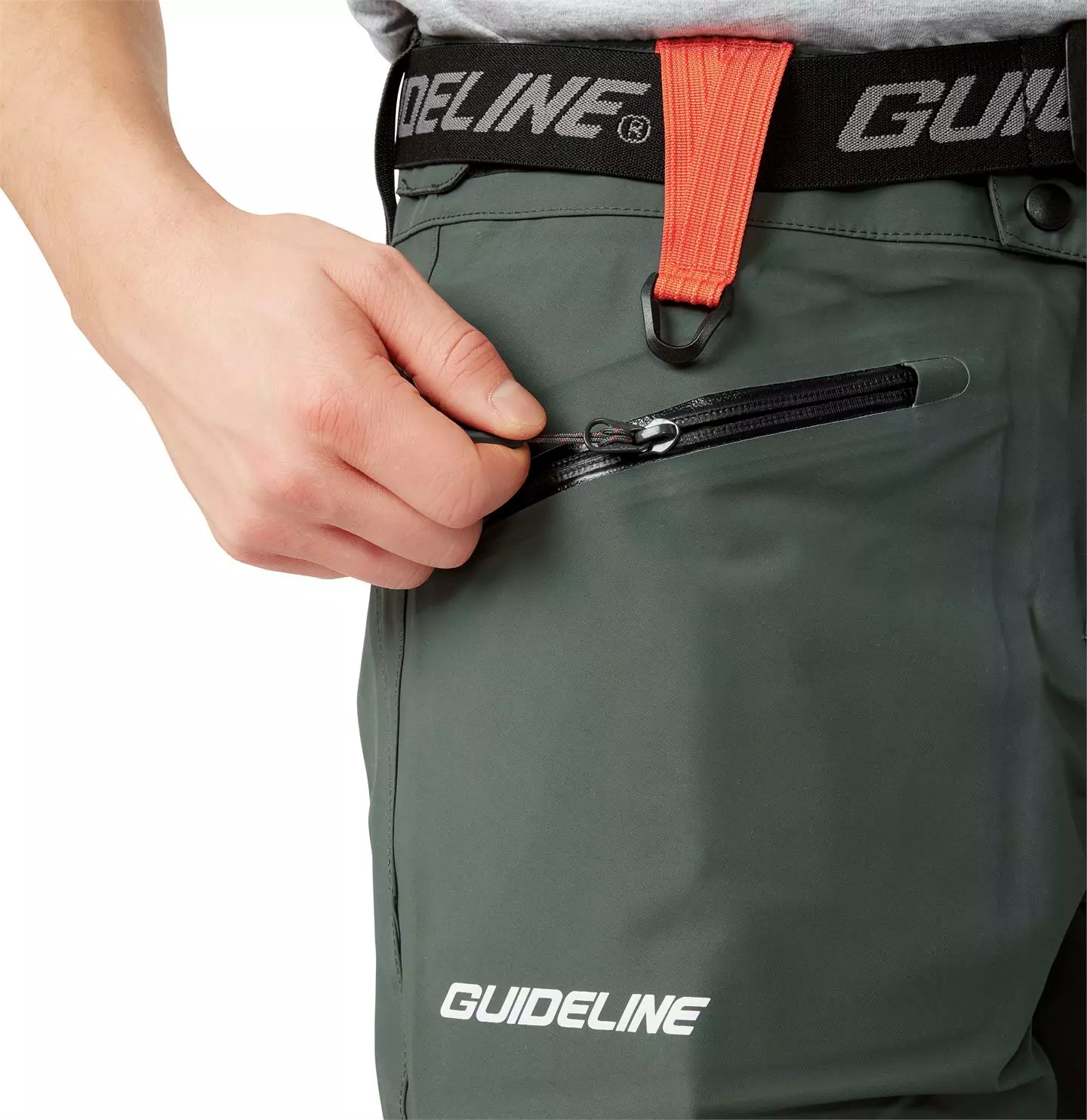 Guideline Laxa Waist Wader, Algae Green 6 Guideline Laxa Waist Wader, Algae Green - Image 4