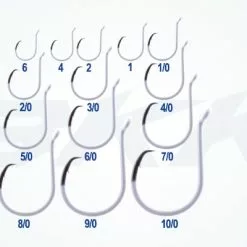 BKK Offset Heavy Circle Glow Hook -Talvikalastus Myyntikauppa Glow Heavy Circle2