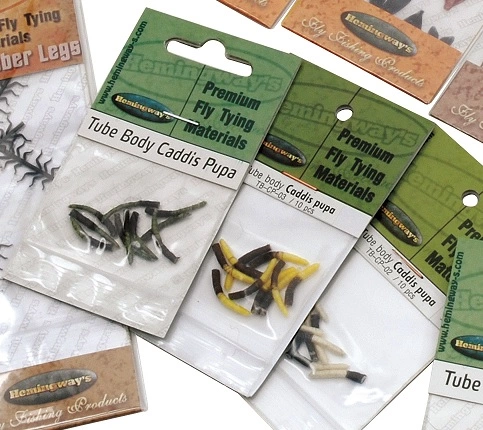Hemingway’s Tube Body Caddis Pupa 3 Hemingway’s Tube Body Caddis Pupa