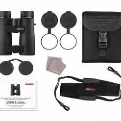 MINOX X-active 8x56mm Katselukiikari 6 MINOX X-active 8x56mm Katselukiikari -Talvikalastus Myyntikauppa MINOX X active toimitussisalto