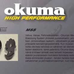 Okuma Cold Water Counter CW303D -hyrräkela Siimamittarilla -Talvikalastus Myyntikauppa MSS kuva 4
