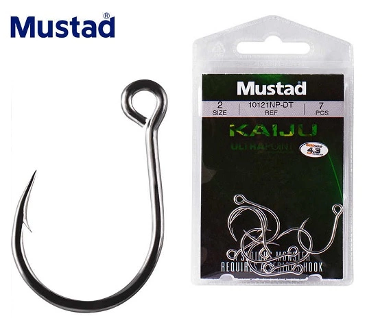 Mustad Kaiju 10121NP-DT -1-haarainen Koukku 3 Mustad Kaiju 10121NP-DT -1-haarainen Koukku