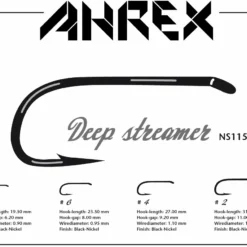 Ahrex NS115 – DEEP STREAMER D/E -perhokoukut -Talvikalastus Myyntikauppa NS 115 Deep S