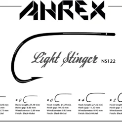 Ahrex NS122 -LIGHT STINGER -perhokoukut -Talvikalastus Myyntikauppa NS 122