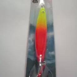 Fladen Bacon 135g -meripilkki, Kelta-punainen