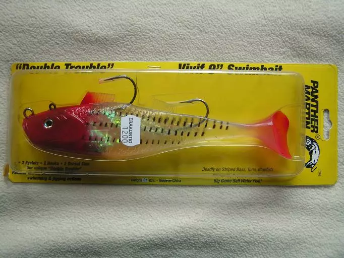 Panther Martin Vivif 9′ Swimbait 200g -jigi,väri:RWH 3 Panther Martin Vivif 9′ Swimbait 200g -jigi,väri:RWH