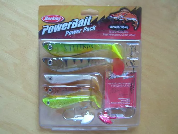 Berkley Powerbait Power Pack Vertical Fishing -jigisetti 3 Berkley Powerbait Power Pack Vertical Fishing -jigisetti
