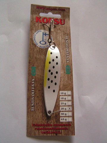 Kopsu Lohi -lusikka, 28g, Väri:005 3 Kopsu Lohi -lusikka, 28g, Väri:005