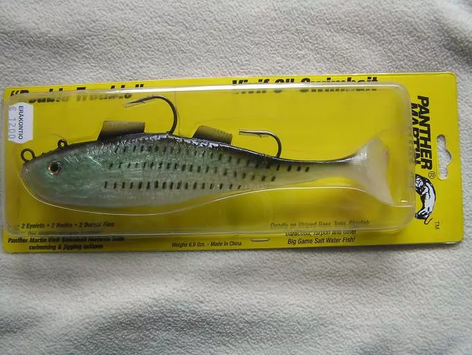 Panther Martin Vivif 9′ Swimbait 200g -jigi,väri:GBH 3 Panther Martin Vivif 9′ Swimbait 200g -jigi,väri:GBH