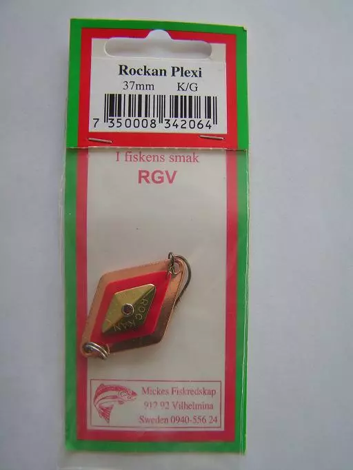 Rockan Plexi 37mm-rautupilkki,väri:K/G 3 Rockan Plexi 37mm-rautupilkki,väri:K/G