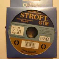 Stroft GTM 25m -monofiilisiima, 0.60mm