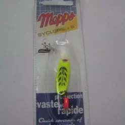 Mepps Syclops -lusikka, Koko:00,väri:Keltainen