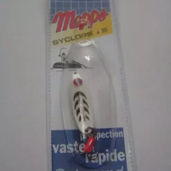 Mepps Syclops -lusikka, Koko:00,väri:Valkoinen