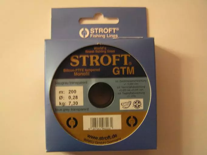 Stroft GTM 200m -monofiilisiima, 0.28mm 3 Stroft GTM 200m -monofiilisiima, 0.28mm