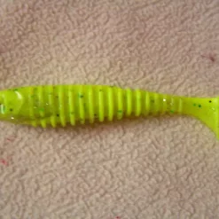 Berkley Flex Rib Shad 3.5″-jigit, Väri:Lime,100g