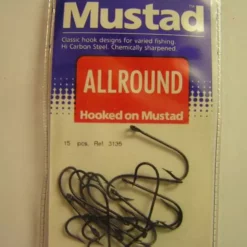 Mustad 3135 -onkikoukut ,koko:2