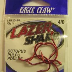 Eagle Claw Lazer Sharp Octopus-koukku, Koko:4/0