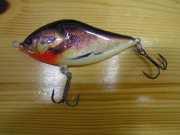Salmo Slider 7F -jerkki, Väri:RS 3 Salmo Slider 7F -jerkki, Väri:RS