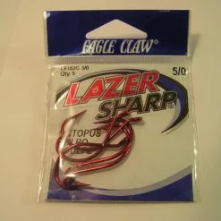 Eagle Claw Lazer Sharp Octopus-koukku, Koko:5/0