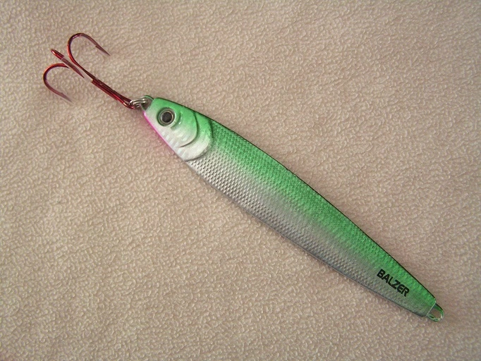 Balzer Dorsch Magnet 250g -meripilkki,väri:Vihreä-Hopea 3 Balzer Dorsch Magnet 250g -meripilkki,väri:Vihreä-Hopea