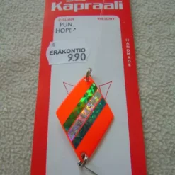 Kapraali-rautupilkki 45mm,Malli:7,Puna-Hopea