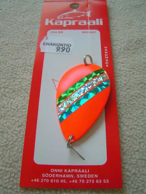 Kapraali-rautupilkki 55mm,Malli:1,Puna-Hopea 3 Kapraali-rautupilkki 55mm,Malli:1,Puna-Hopea