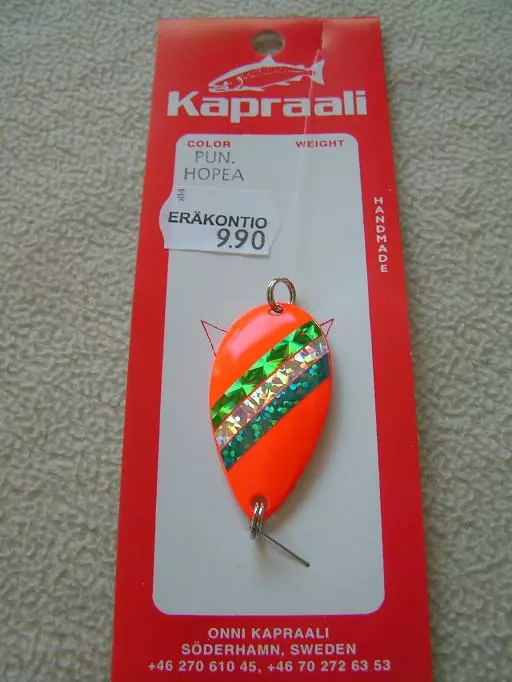 Kapraali-rautupilkki 45mm,Malli:0,Puna-Hopea 3 Kapraali-rautupilkki 45mm,Malli:0,Puna-Hopea