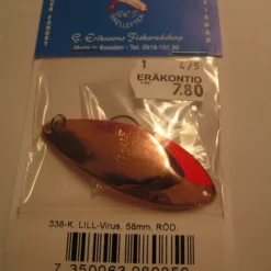 G.Erikssons Lill-Virus 58mm,väri:Kupari