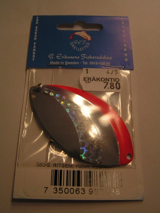 G.Erikssons Ritsem 70mm,väri:Hopea 3 G.Erikssons Ritsem 70mm,väri:Hopea