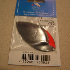 G.Erikssons Virus 68mm,väri:Hopea