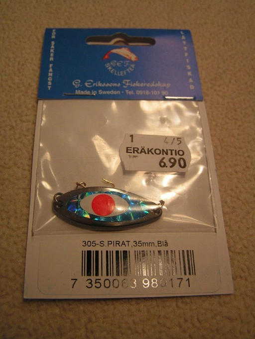 G.Erikssons Pirat 35mm,väri:Hopea 3 G.Erikssons Pirat 35mm,väri:Hopea