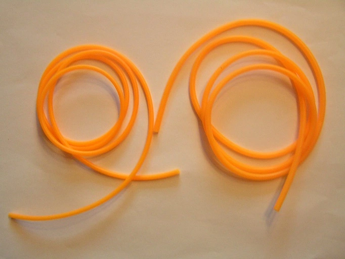 Kuulapäät Silikoni Putki, Fosfori Oranssi 3 Kuulapäät Silikoni Putki, Fosfori Oranssi