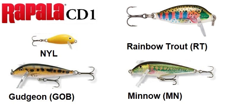 RAPALA COUNTDOWN® CD1 -vaappu 3 RAPALA COUNTDOWN® CD1 -vaappu