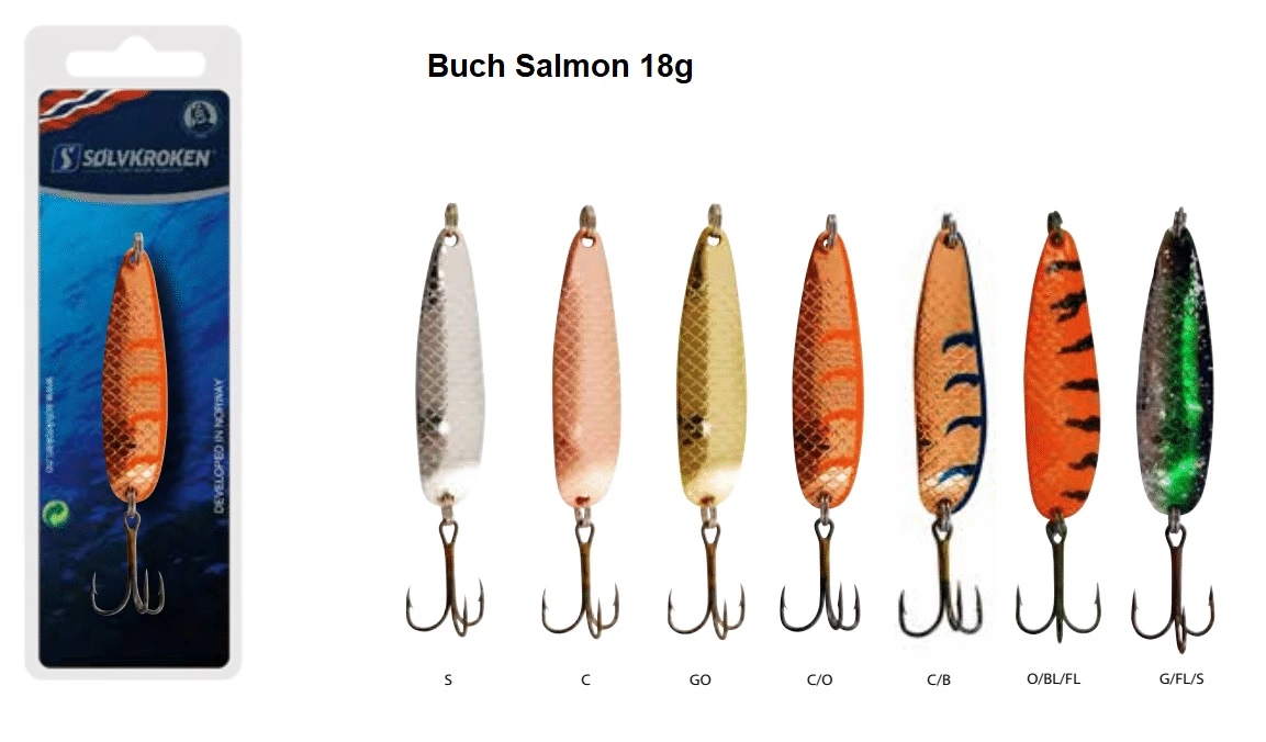 Solvkroken Buch Salmon 18g 3 Solvkroken Buch Salmon 18g
