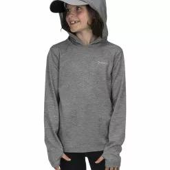 Simms Kids BugStopper -huppari, Steel Heather -Talvikalastus Myyntikauppa SimmsKidsBugstopperHoodySteelHeather 694264541623 39f4dd56c8a61075a555c44d40f29ab8 2
