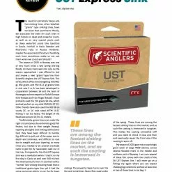 Scientific Anglers UST Express Sink -ampumapää -Talvikalastus Myyntikauppa USTEXPRESS