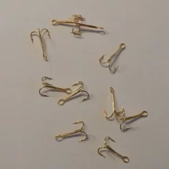 VMC 9619 O´SHAUGNESSY TREBLE 2X-LONG -3-h -kultakoukku, 10kpl