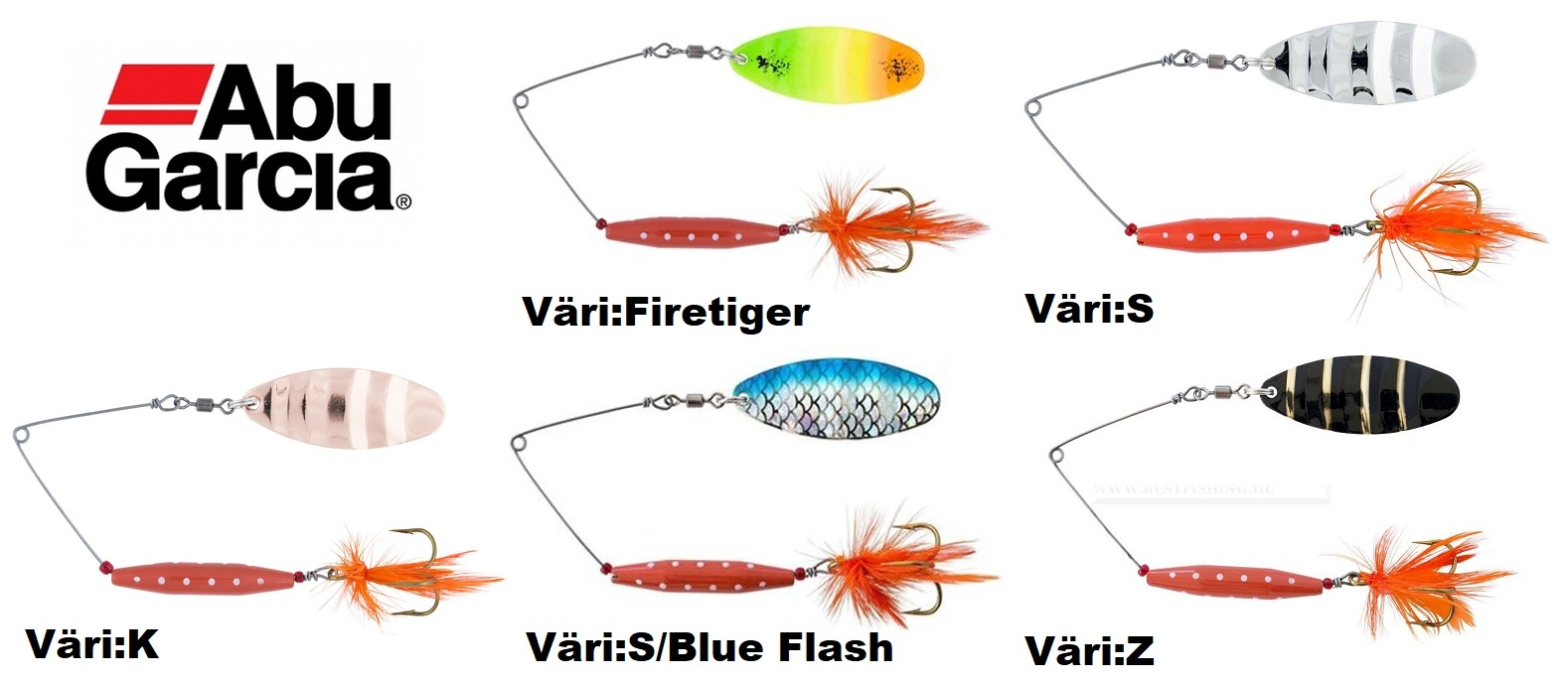 Abu Garcia Reflex Spinnerbait, 18g 3 Abu Garcia Reflex Spinnerbait, 18g