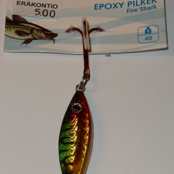 Balzer Epoxy Pilker 40g -meripilkki,väri:Fire Shark