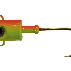 Wiggler Bullet Head -jigipää 100g, Kelta-Oranssi